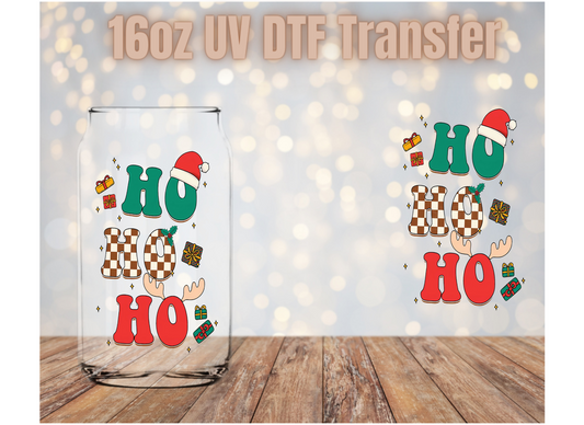 Ho Ho Ho 1 UV DTF Wrap