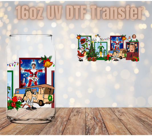Holiday Movies UV DTF Wrap