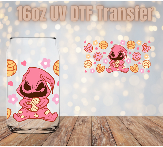 Pink OOgie UV DTF Wrap
