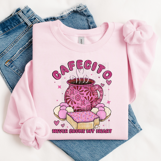 Cafecito Never broke my heart Sweatshirt