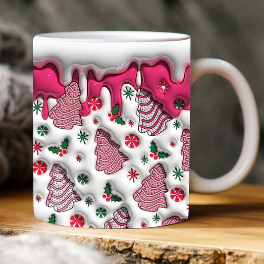 Pink Cakes Mug wrap