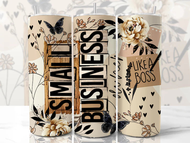 Small Business owner like a boss  Adhesive Vinyl Wrap