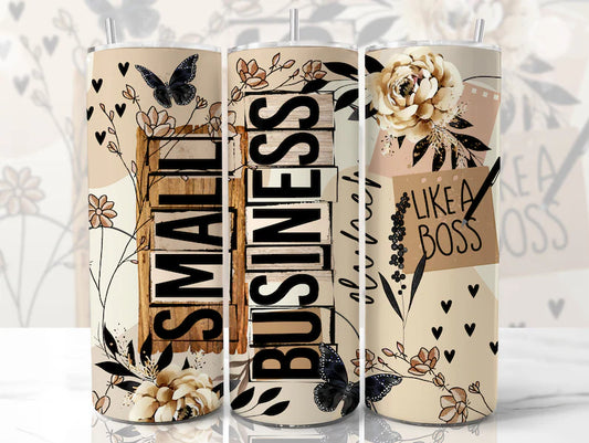 Small Business owner like a boss  Adhesive Vinyl Wrap