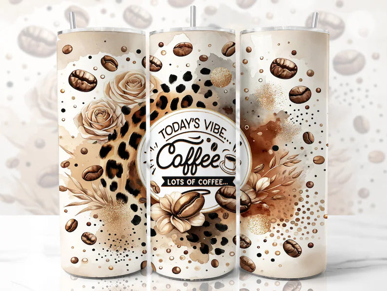 Today's Vibe Coffee Adhesive Vinyl Wrap