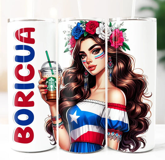 Boricua Beauty Adhesive Vinyl wrap