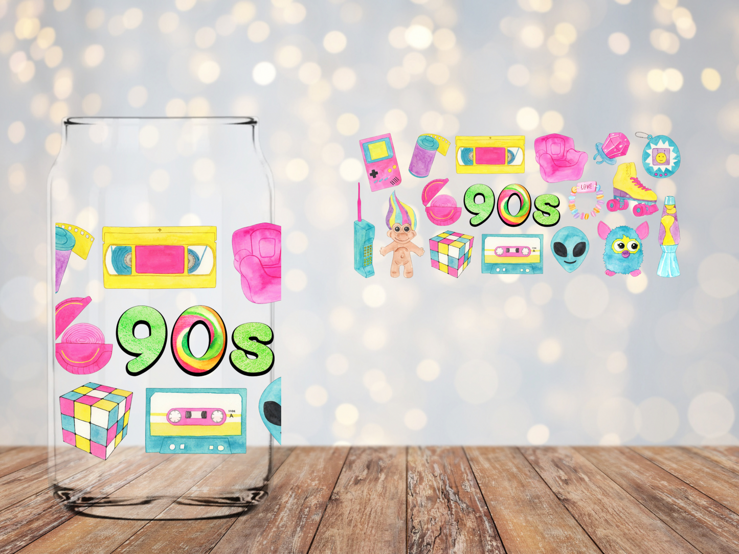 90s Libbey Wrap