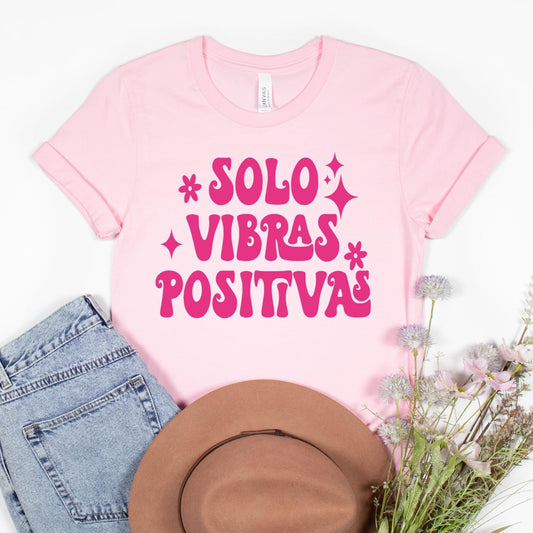 Solo Vibras Positivas Pink