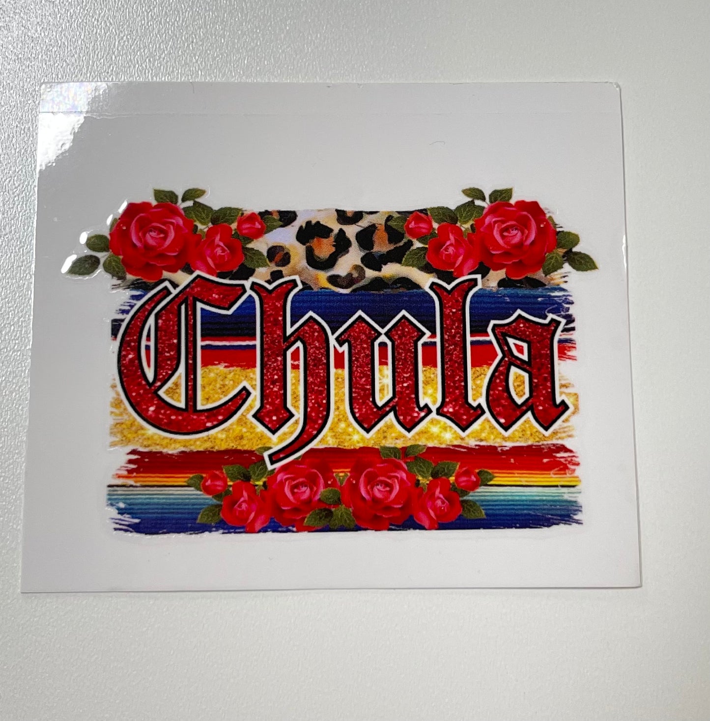 Chula Small UV DTF Decal