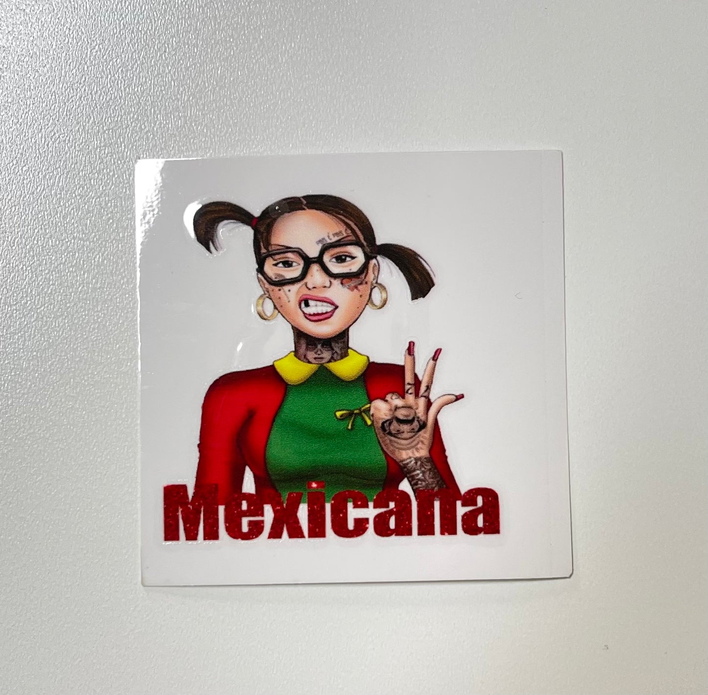 Mexicana Small UV DTF Decal