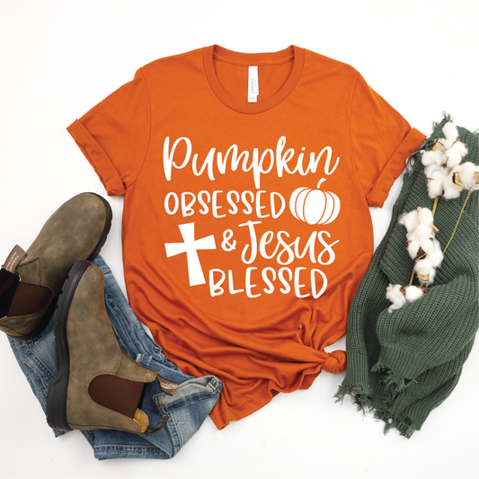 Pumpkin Obsessed and Jesus Blessed