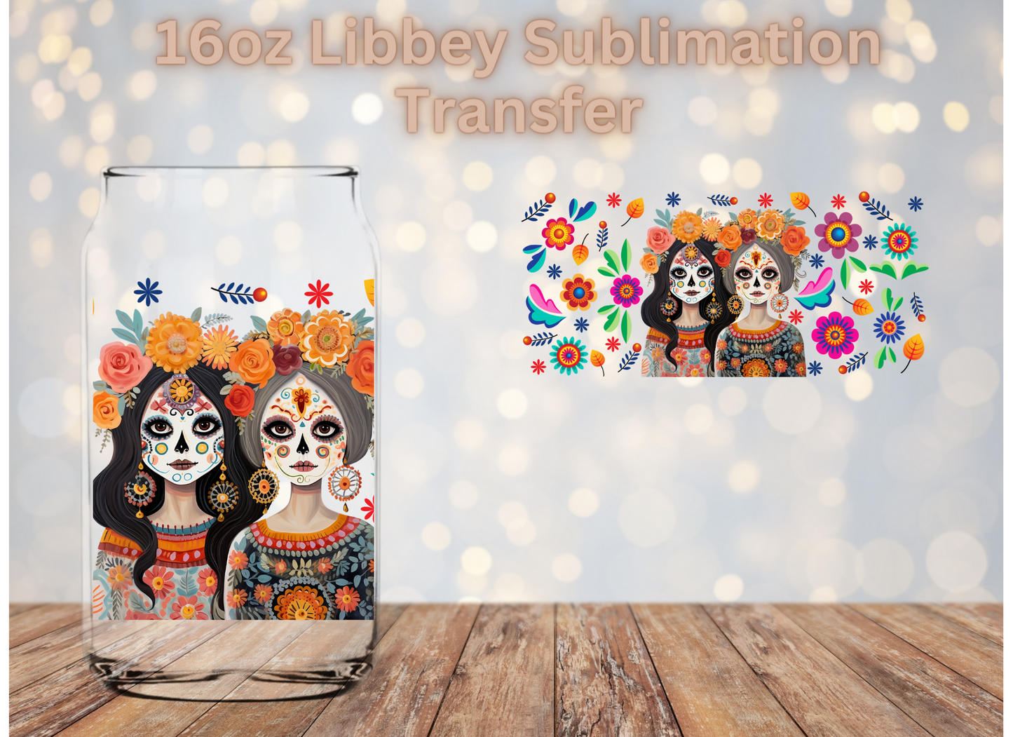 Las Catrinas Sublimation Transfer