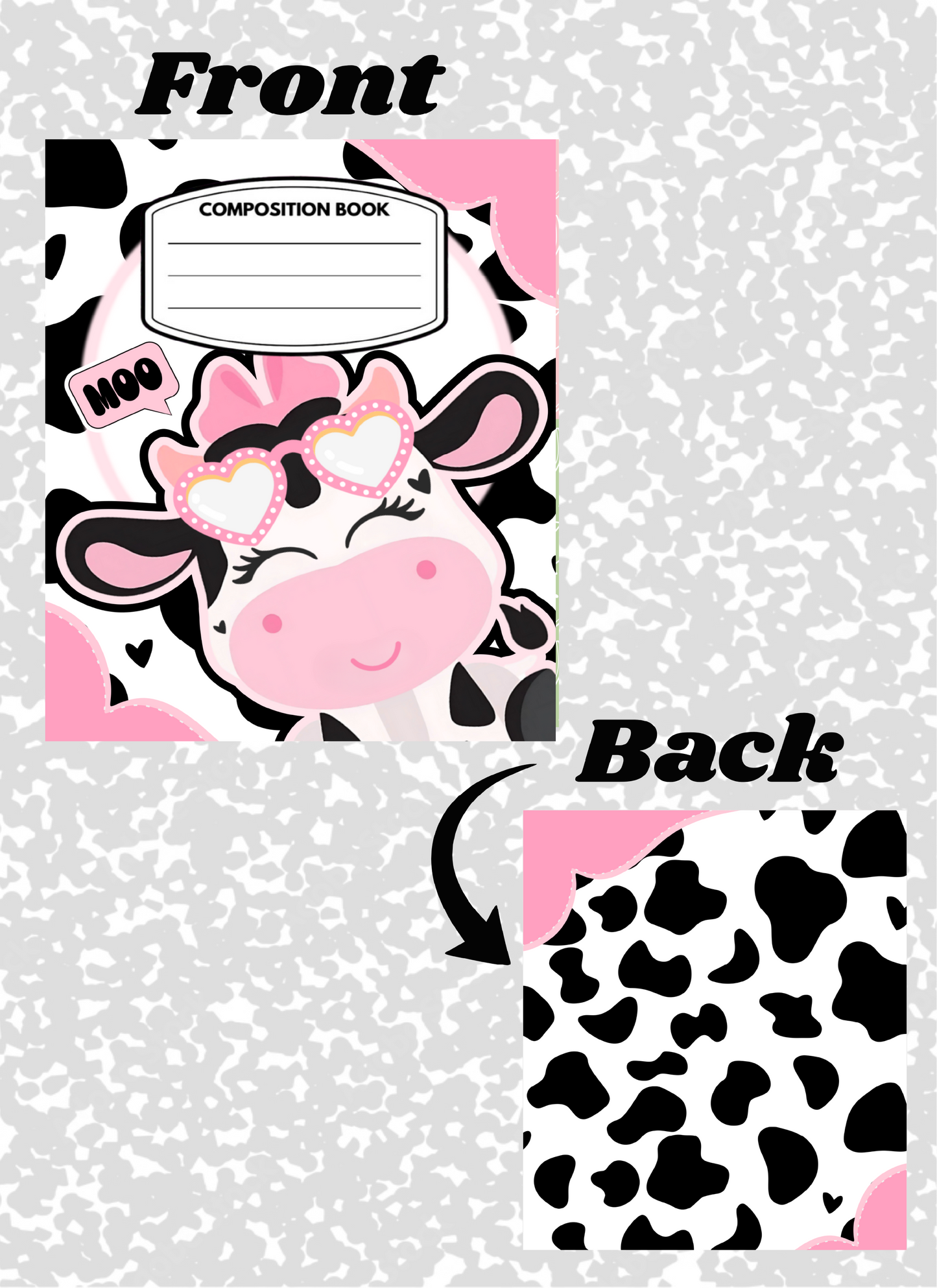 Moo Cow  Notebook Cove