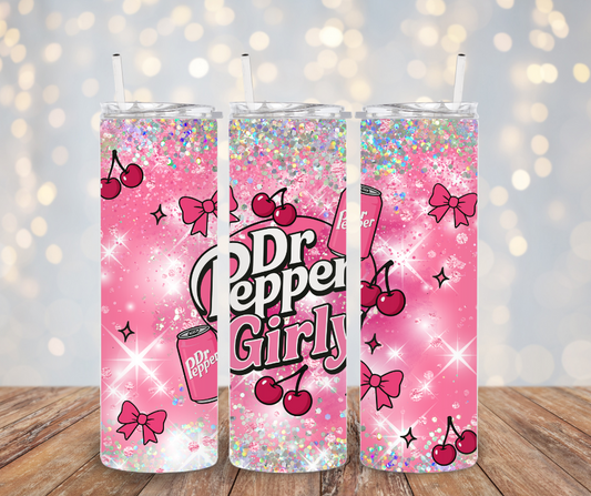 Dr P Girly Tumbler Transfer