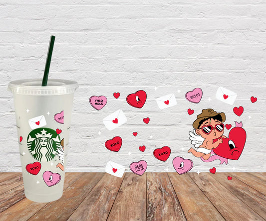 Baby Benito Valentine Cold Cup