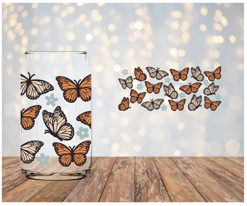 Boho Butterflies Libbey Wrap