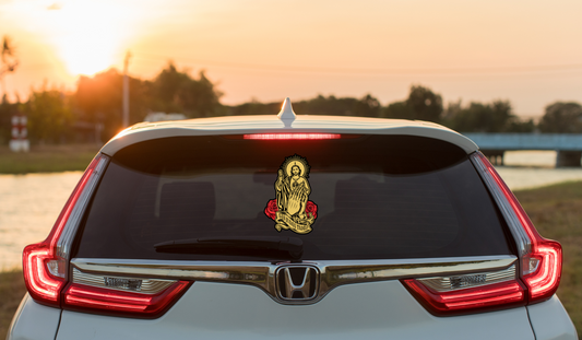 San Judas Resando Decal