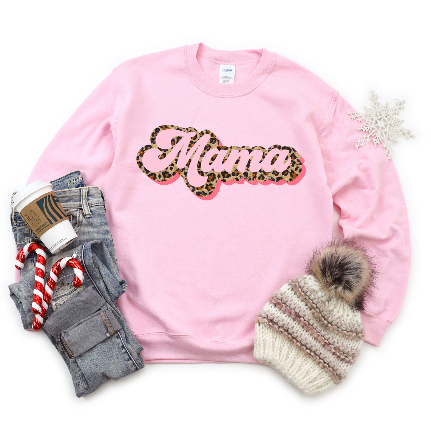Mama retro leopard