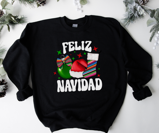 Feliz Navidad Adornos HTV