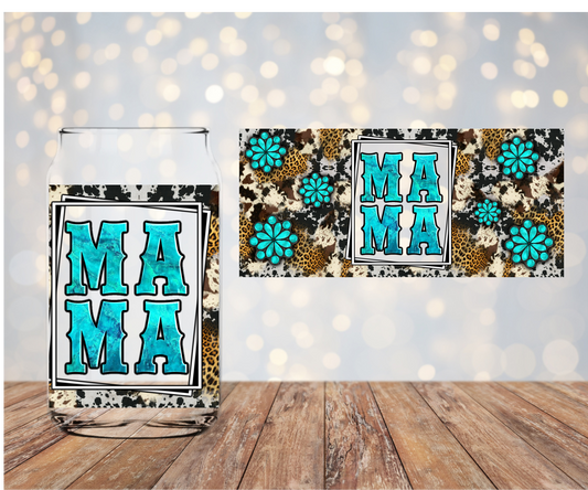 Mama Western Libbey Sublimation Transfer