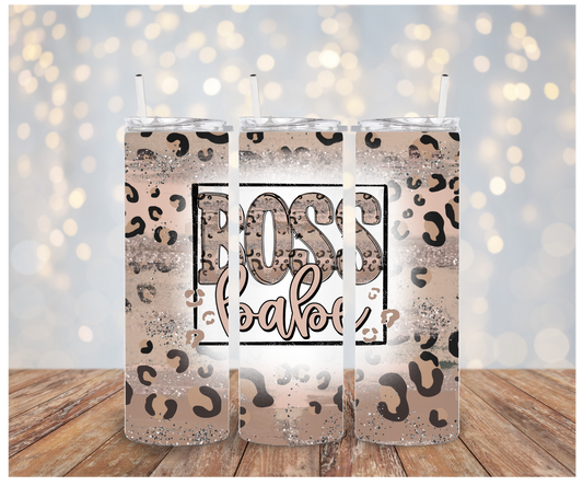 Boss Babe Tumbler Sublimation Transfer