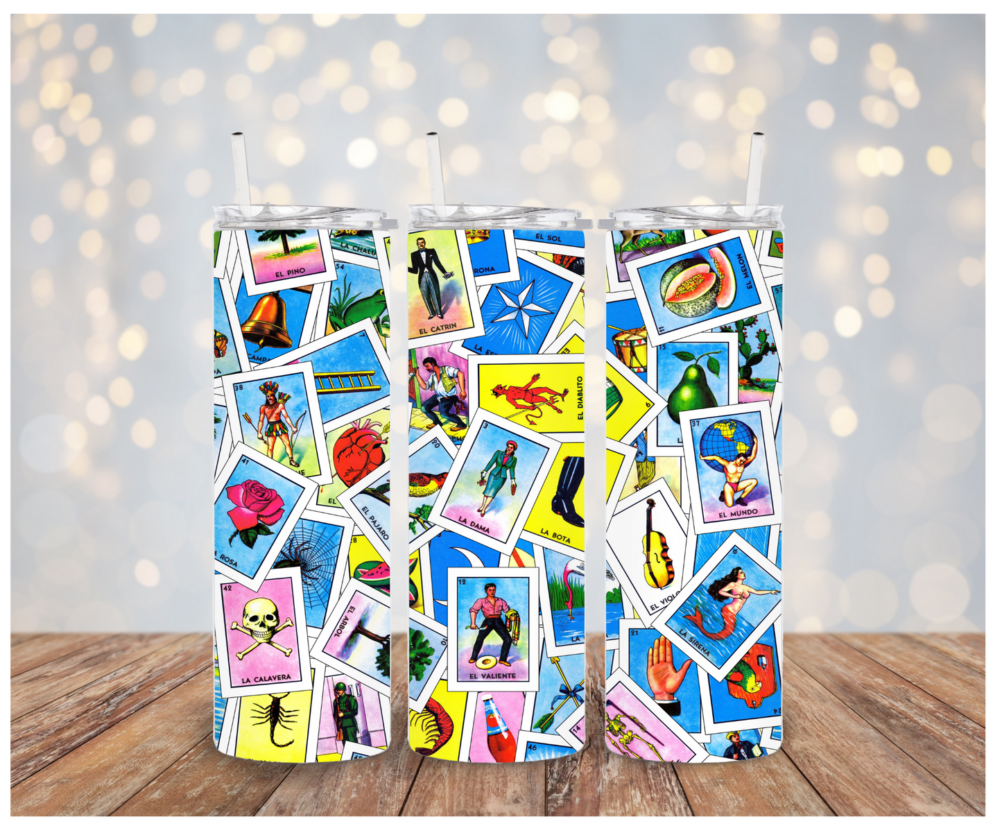 Loteria Tumbler Sublimation