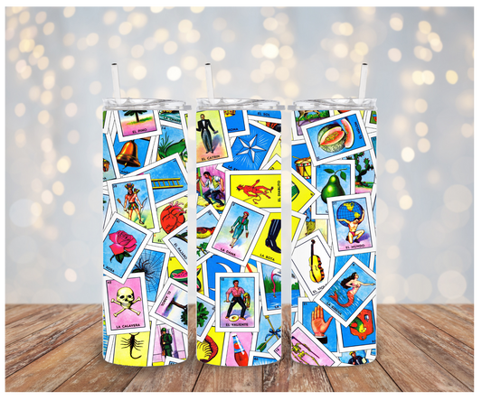 Loteria Tumbler Sublimation