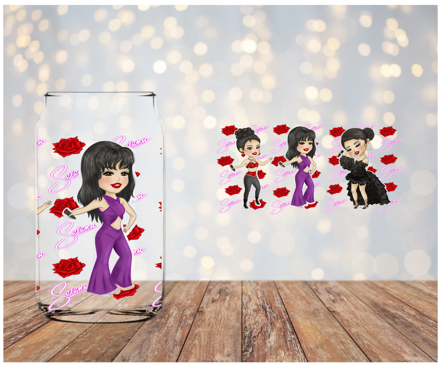 Como La Flor Libbey Sublimation Transfer