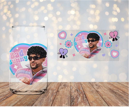 BB Pastel with corazones  Libbey Wrap