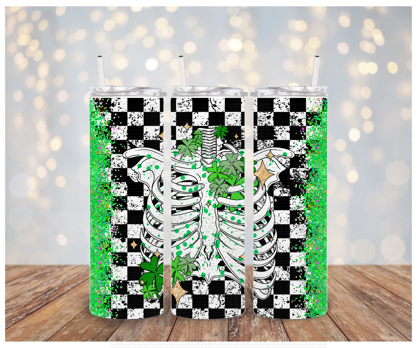 Lucky Skellie Sublimation Tumbler