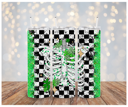 Lucky Skellie Sublimation Tumbler