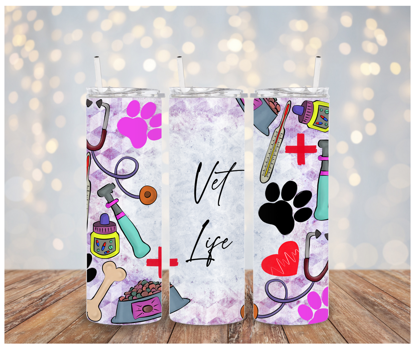 Vet Life Sublimation Tumbler