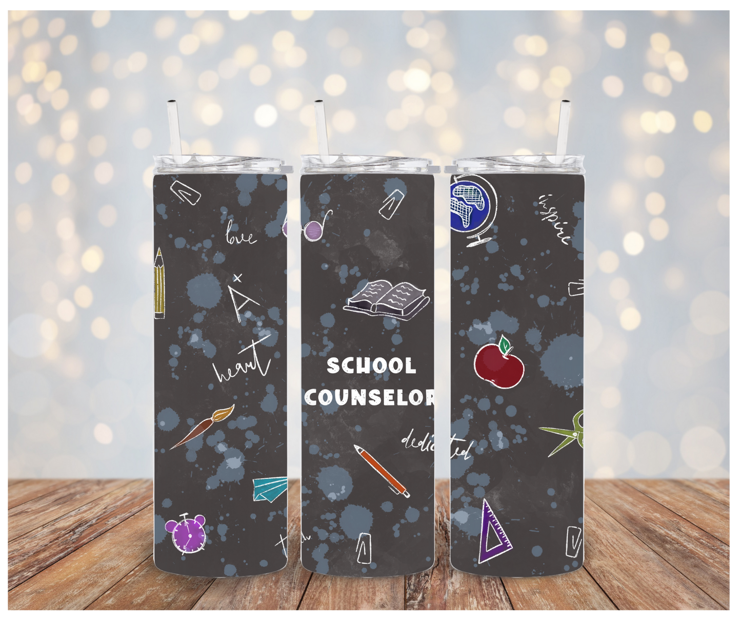 Counselor Sublimation Tumbler