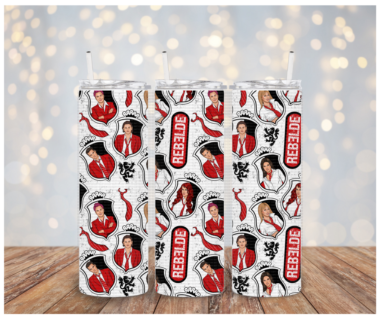 Rebelde  Sublimation Tumbler