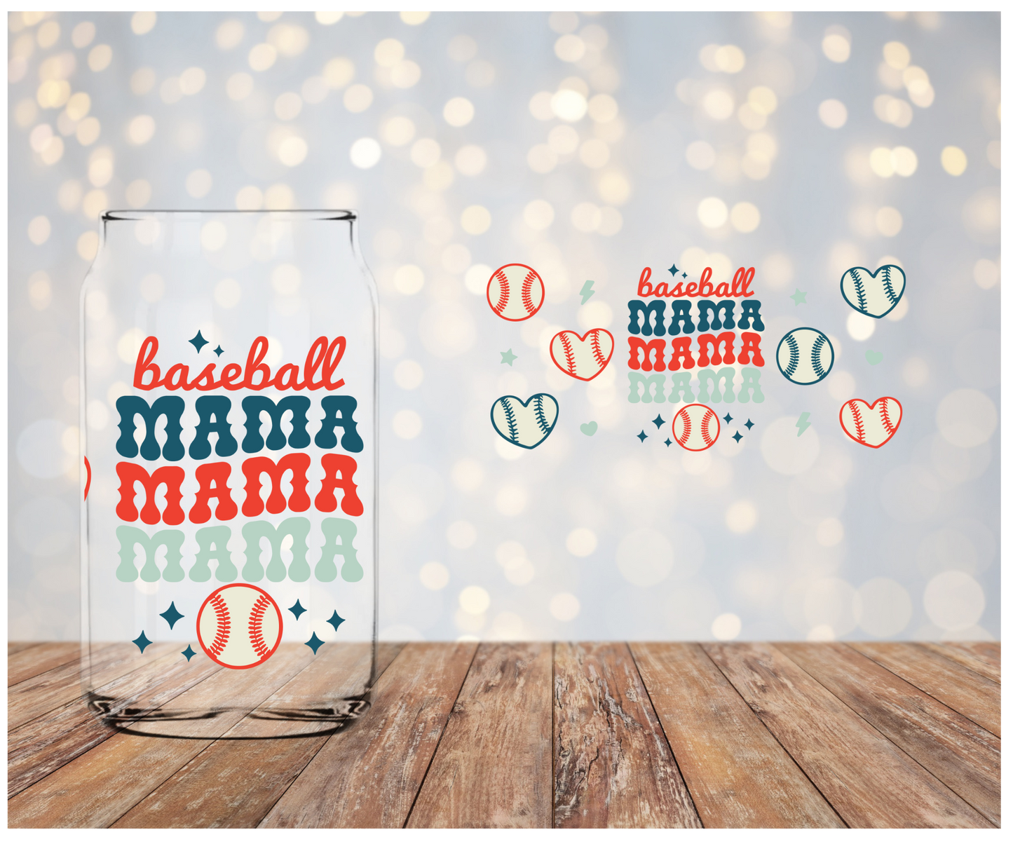 Baseball Mama Libbey Wrap