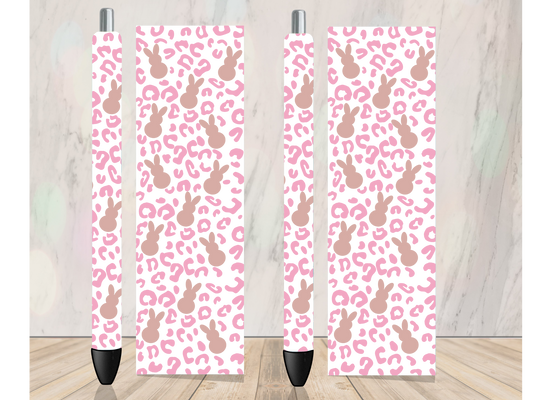 Leopard Bunnies Pen Wrap