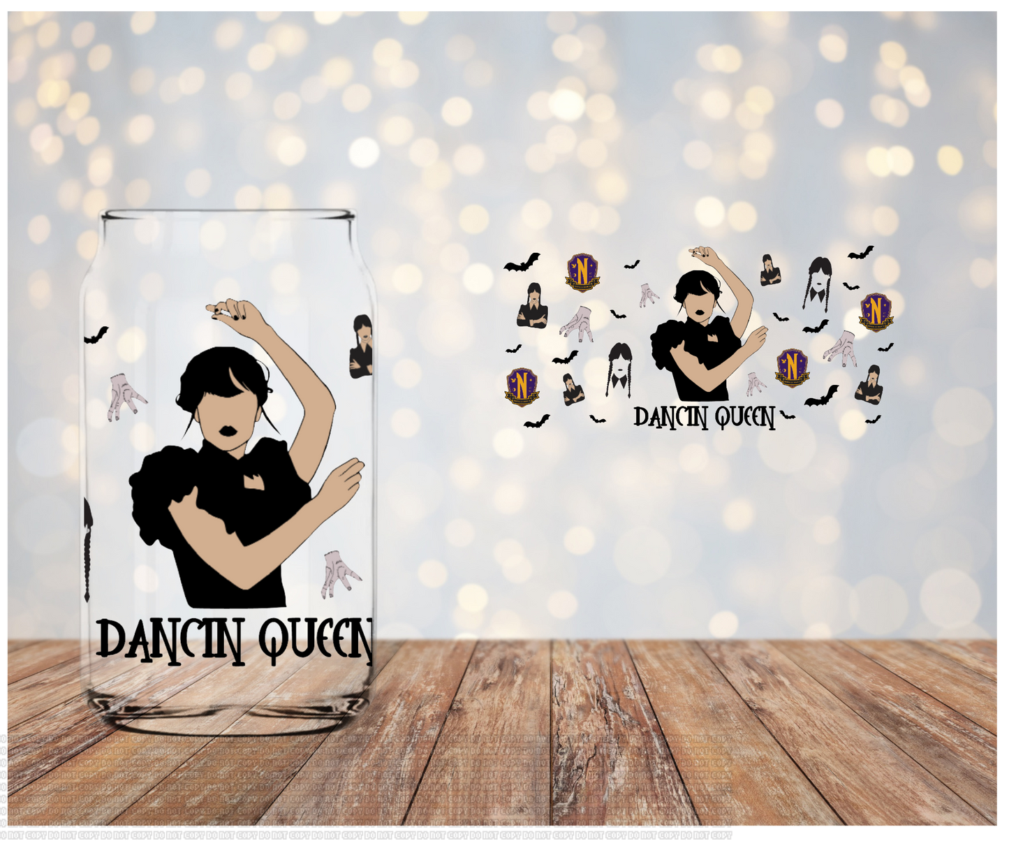 Dancing Queen UV DTF wrap