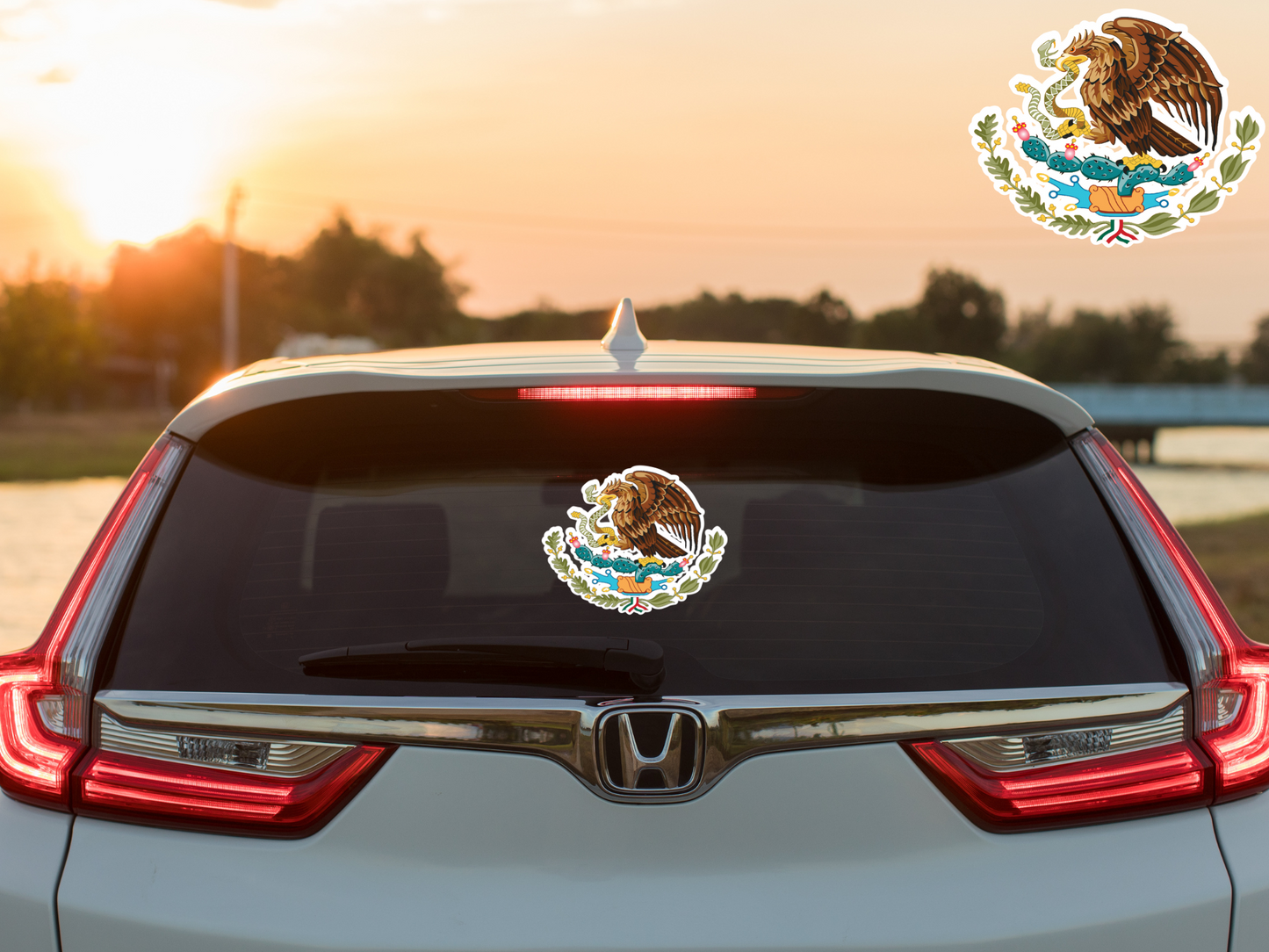 Sello de Mexico Car Decal