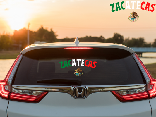 Zacatecas Car Decal