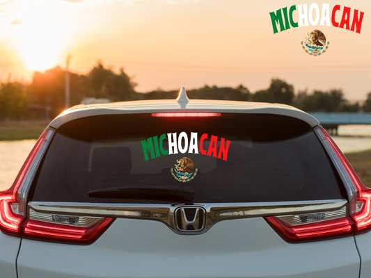 Michoacan Car Decal