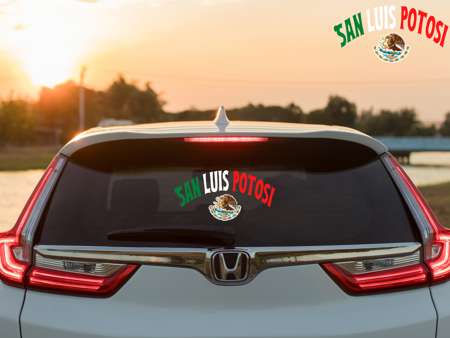 San Luis Potosi Car Decal