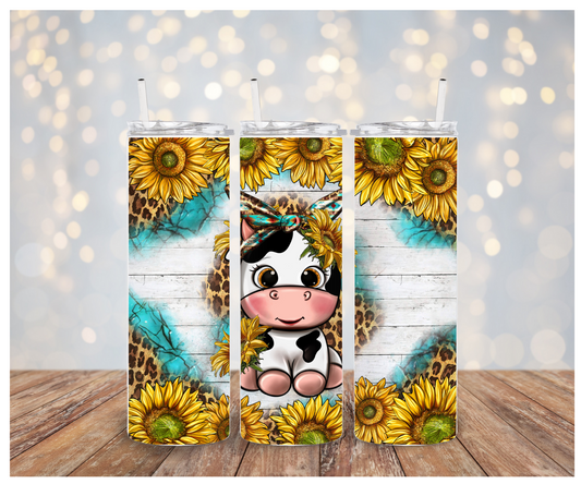 Cute Cow Sublimation Transfer