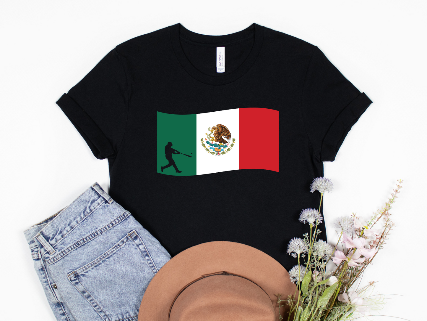Mexican Flag Baseball