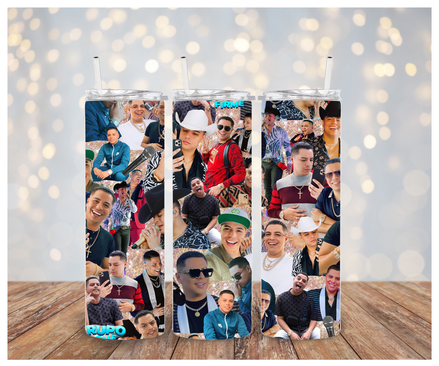 Grupo Firme Tumbler Sublimation Transfer