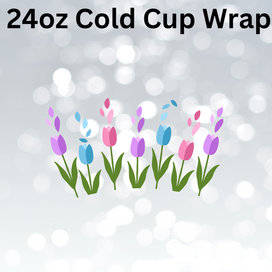 Wild Flower Tulips Cold Cup