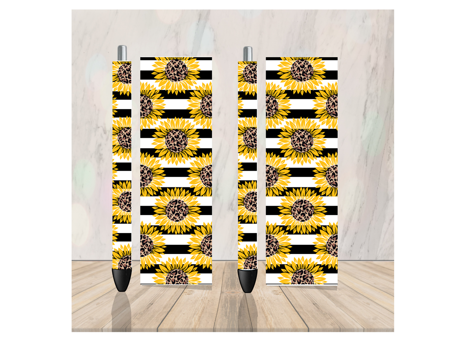 Sunflower leopard #2 Pen Wrap