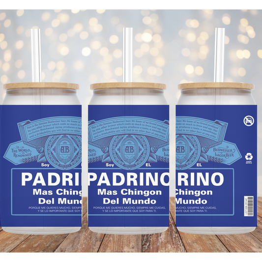 Madrina Padrino Libbey Sublimation Transfer