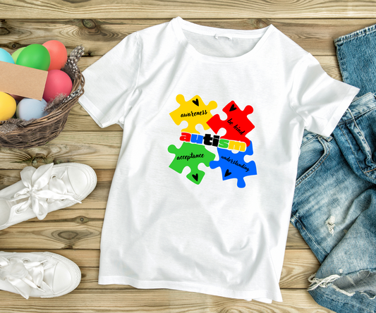 Autism Puzzle Piece HTV