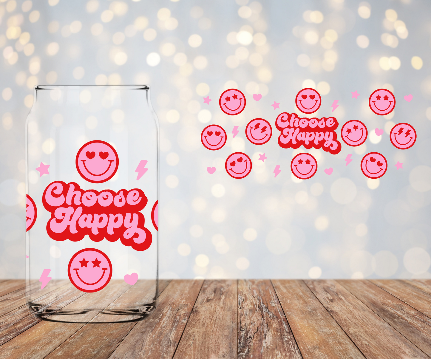 Choose Happy Libbey Wrap