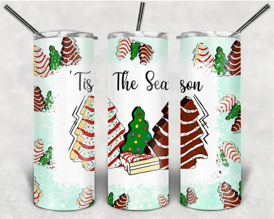 Tis The Sason Christmas snacks Sublimation Transfer