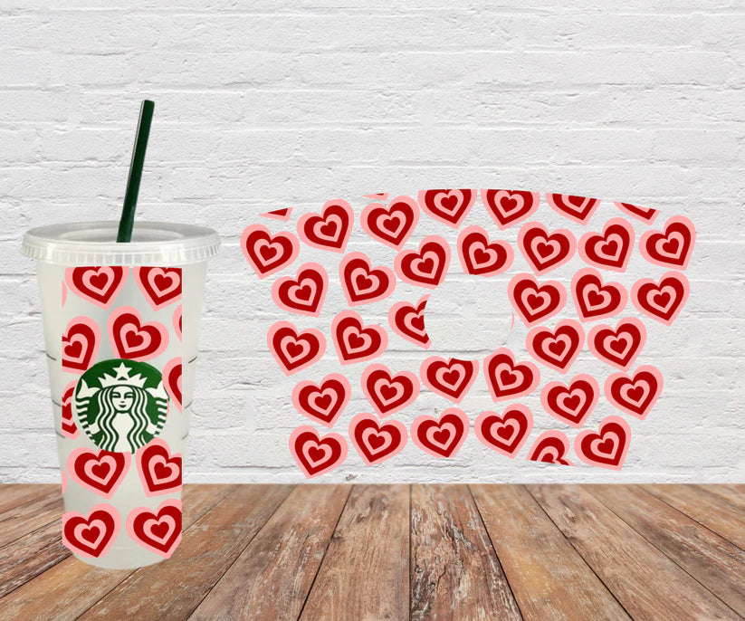 Love Heart Cold Cup